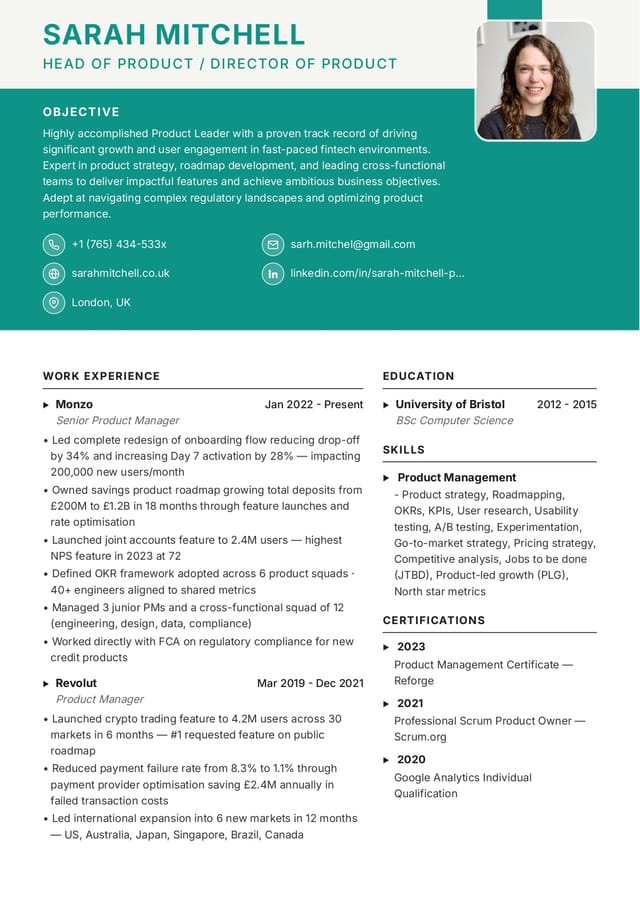Coastal resume template preview Coastal resume template preview