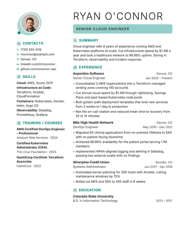 Meridian resume template preview Meridian resume template preview